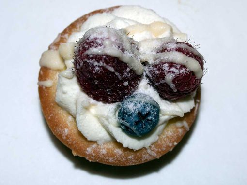 Mini Custard Berry Tart - dessertsbygerard.com