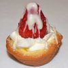 Mini Strawberry Custard Tart - dessertsbygerard.com