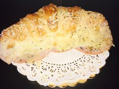 Ham and Parmesan Cheese Croissant - dessertsbygerard.com