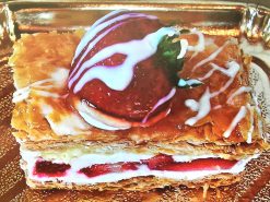 Strawberry Napoleon Slice - dessertsbygerard.com