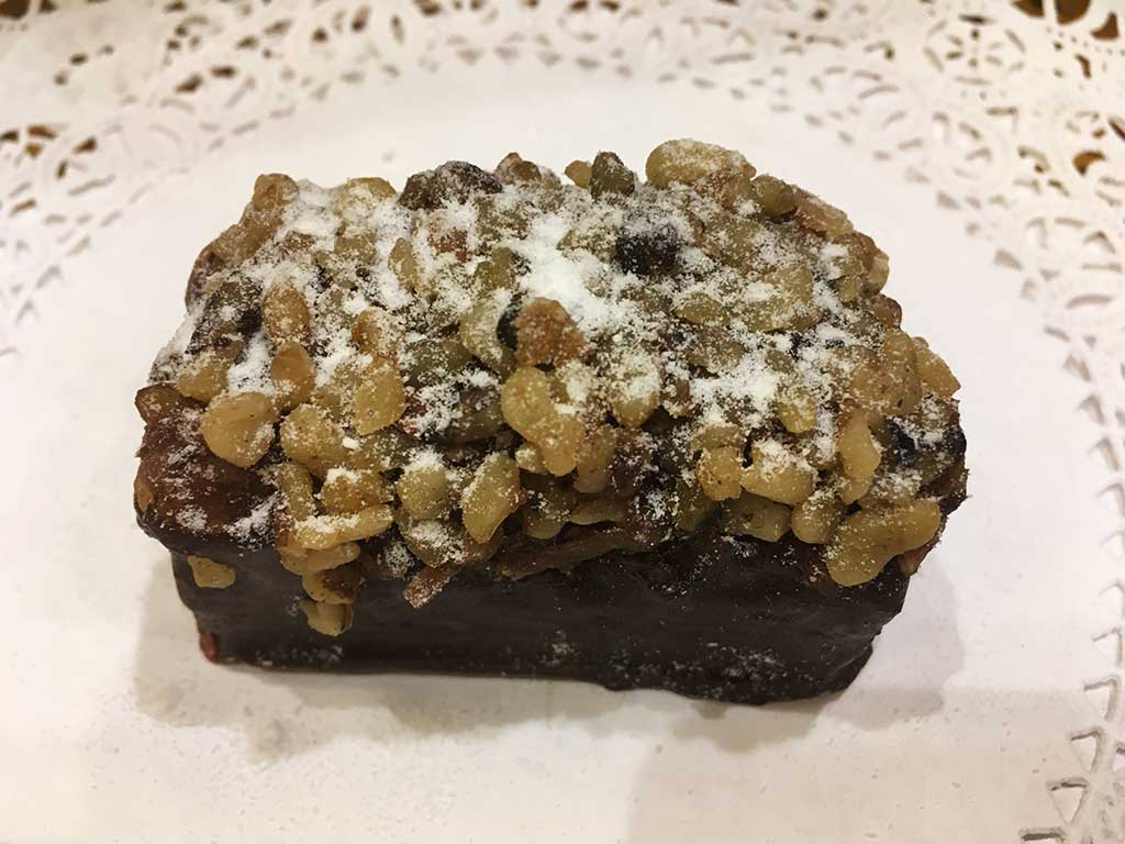 German Chocolate Brownie Mini Pastry - dessertsbygerard.com
