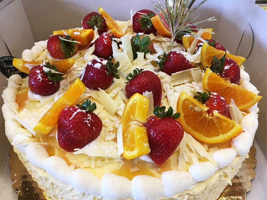 Grand Marnier Buttercream Cake - dessertsbygerard.com