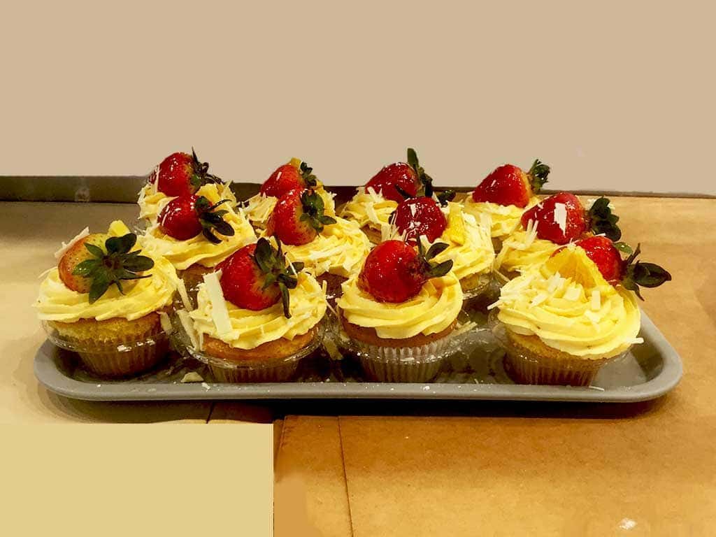 Grand Marnier Cupcakes - dessertsbygerard.com